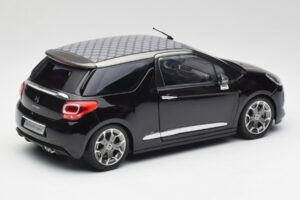 Citroen DS3 Cabrio Perla Nera Sort Norev 1:18 AMC019115 Metal — billede 3 af 8