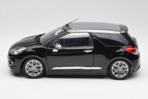 Citroen DS3 Cabrio Perla Nera Sort Norev 1:18 AMC019115 Metal — billede 4 af 8
