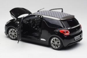 Citroen DS3 Cabrio Perla Nera Sort Norev 1:18 AMC019115 Metal — billede 5 af 8