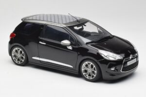 Citroen DS3 Cabrio Perla Nera Sort Norev 1:18 AMC019115 Metal — billede 6 af 8