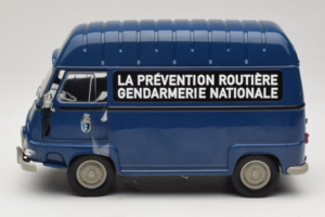 Citroen Estafette Gendarmerie Blå Med Figur Norev 1:18 185165 Metal — billede 3 af 6