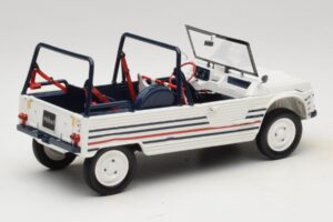 Citroen Mehari Blå Hvid Rød Norev 1:18 181805 Metal — billede 3 af 7