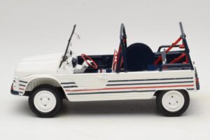 Citroen Mehari Blå Hvid Rød Norev 1:18 181805 Metal — billede 4 af 7