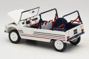 Citroen Mehari Blå Hvid Rød Norev 1:18 181805 Metal — billede 5 af 7