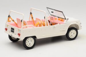 Citroen Mehari Eden Sorbet Hvid og Lyserød Norev 1:18 181804 Metal — billede 2 af 6