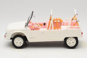 Citroen Mehari Eden Sorbet Hvid og Lyserød Norev 1:18 181804 Metal — billede 3 af 6
