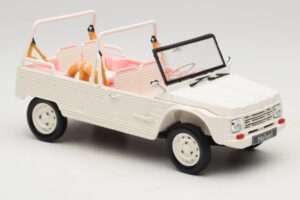 Citroen Mehari Eden Sorbet Hvid og Lyserød Norev 1:18 181804 Metal — billede 4 af 6