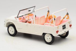 Citroen Mehari Eden Sorbet Hvid og Lyserød Norev 1:18 181804 Metal — billede 5 af 6