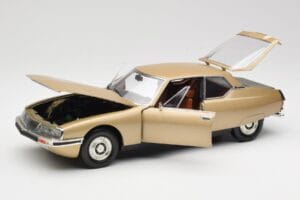 Citroen SM Maserati Guld Norev 1:18 181585 Metal — billede 2 af 8