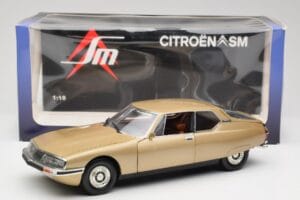 Citroen SM Maserati Guld Norev 1:18 181585 Metal — billede 8 af 8