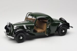 Citroen Traction Avant 11 Coupe Grøn Solido 1:18 8179 Metal — billede 2 af 8