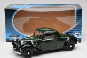 Citroen Traction Avant 11 Coupe Grøn Solido 1:18 8179 Metal — billede 8 af 8