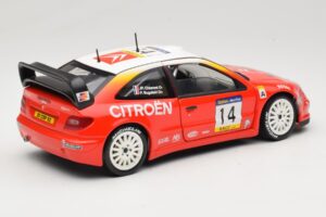 Citroen Xsara T4 WRC #14 P. Bugalski / J-P. Chiaroni WRC 2001 Solido 1:18 9021 Metal — billede 3 af 8