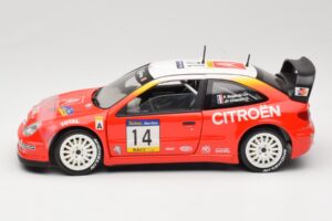 Citroen Xsara T4 WRC #14 P. Bugalski / J-P. Chiaroni WRC 2001 Solido 1:18 9021 Metal — billede 4 af 8