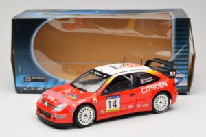 Citroen Xsara T4 WRC #14 P. Bugalski / J-P. Chiaroni WRC 2001 Solido 1:18 9021 Metal — billede 8 af 8