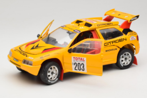 Citroen ZX Rallye Raid #203 1992 Solido 1:18 9003-N1 Metal — billede 2 af 8