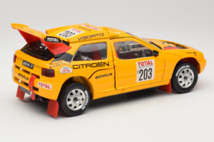 Citroen ZX Rallye Raid #203 1992 Solido 1:18 9003-N1 Metal — billede 3 af 8