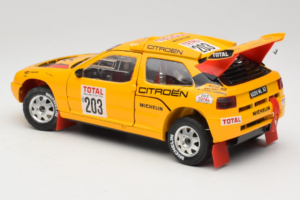 Citroen ZX Rallye Raid #203 1992 Solido 1:18 9003-N1 Metal — billede 7 af 8