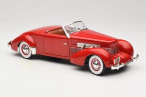 Cord 812 Cabriolet Rød American Muscle 1:18 32158 Metal — billede 6 af 8