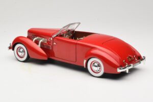 Cord 812 Cabriolet Rød American Muscle 1:18 32158 Metal — billede 7 af 8