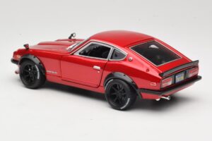 Datsun 240Z S30 Rød Maisto 1:18 32611 Metal — billede 7 af 8