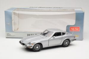 Datsun 240Z S30 Sølv Sun Star 1:18 3503 Metal — billede 8 af 8