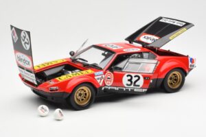 De Tomaso Pantera #32 Jaquemin / Deprez 24 Hours of Le Mans 1972 Kyosho 1:18 08855B Metal — billede 2 af 8