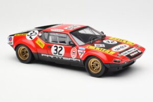 De Tomaso Pantera #32 Jaquemin / Deprez 24 Hours of Le Mans 1972 Kyosho 1:18 08855B Metal — billede 7 af 8
