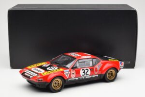 De Tomaso Pantera #32 Jaquemin / Deprez 24 Hours of Le Mans 1972 Kyosho 1:18 08855B Metal — billede 8 af 8
