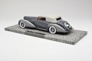 Delage D8 120 Cabriolet Grå & Mørkegrå Minichamps 1:18 107115134 Metal — billede 5 af 6