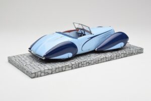 Delahaye Type 135-M Cabriolet Mullin Museum Minichamps 1:18 107116160 Metal — billede 5 af 6