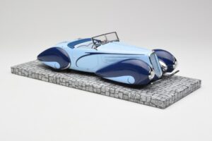 Delahaye Type 135-M Cabriolet Mullin Museum Minichamps 1:18 107116160 Metal — billede 6 af 6