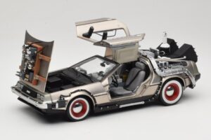 DeLorean DMC-12 Back to the Future Part III Sun Star 1:18 2712 Metal — billede 2 af 8