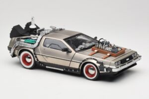 DeLorean DMC-12 Back to the Future Part III Sun Star 1:18 2712 Metal — billede 6 af 8
