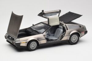 DeLorean DMC-12 LK Sølv Sun Star 1:18 2701 Metal — billede 2 af 8