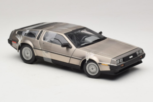 DeLorean DMC-12 Sølv Sun Star 1:18 2703 Metal — billede 4 af 6