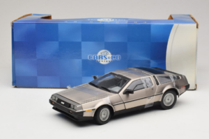 DeLorean DMC-12 Sølv Sun Star 1:18 2703 Metal — billede 6 af 6