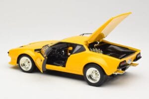 De Tomaso Pantera Gul Hot Wheels 1:18 27809 Metal — billede 5 af 8