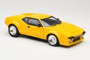 De Tomaso Pantera Gul Hot Wheels 1:18 27809 Metal — billede 6 af 8