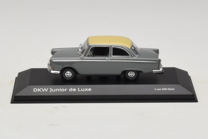 DKW Junior DeLuxe Grå Minichamps 1:43 A5-5794 Metal