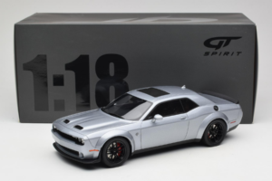 Dodge Challenger SRT Hellcat Redeye Sølv GT Spirit 1:18 GT226 Resin — billede 6 af 6