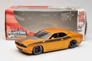 Dodge Challenger Concept Guld Maisto 1:18 31320 Metal — billede 8 af 8