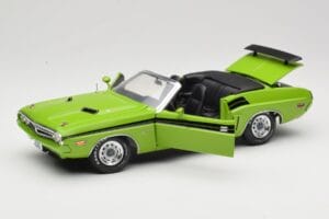 Dodge Challenger Cabriolet Grøn Greenlight 1:18 12803-06G Metal — billede 2 af 8