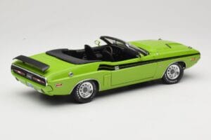 Dodge Challenger Cabriolet Grøn Greenlight 1:18 12803-06G Metal — billede 3 af 8