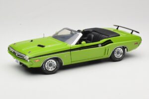 Dodge Challenger Cabriolet Grøn Greenlight 1:18 12803-06G Metal