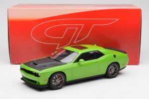 Dodge Challenger SRT Hellcat Grøn GT Spirit 1:18 GT168 Resin — billede 6 af 6