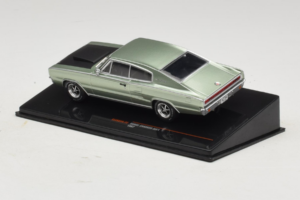 Dodge Charger Mk1 Green Metallic IXO 1:43 CLC605N Metal — billede 3 af 5
