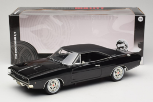 Dodge Charger R/T Steve McQueen Bullitt Movie Greenlight 1:18 12839 Metal — billede 8 af 8