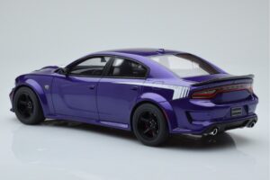 Dodge Charger Super Bee Lilla GT Spirit 1:18 GT895 Resin — billede 5 af 6