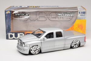 Dodge Ram Tuned Sølv Jada 1:18 63162-SM Metal — billede 8 af 8